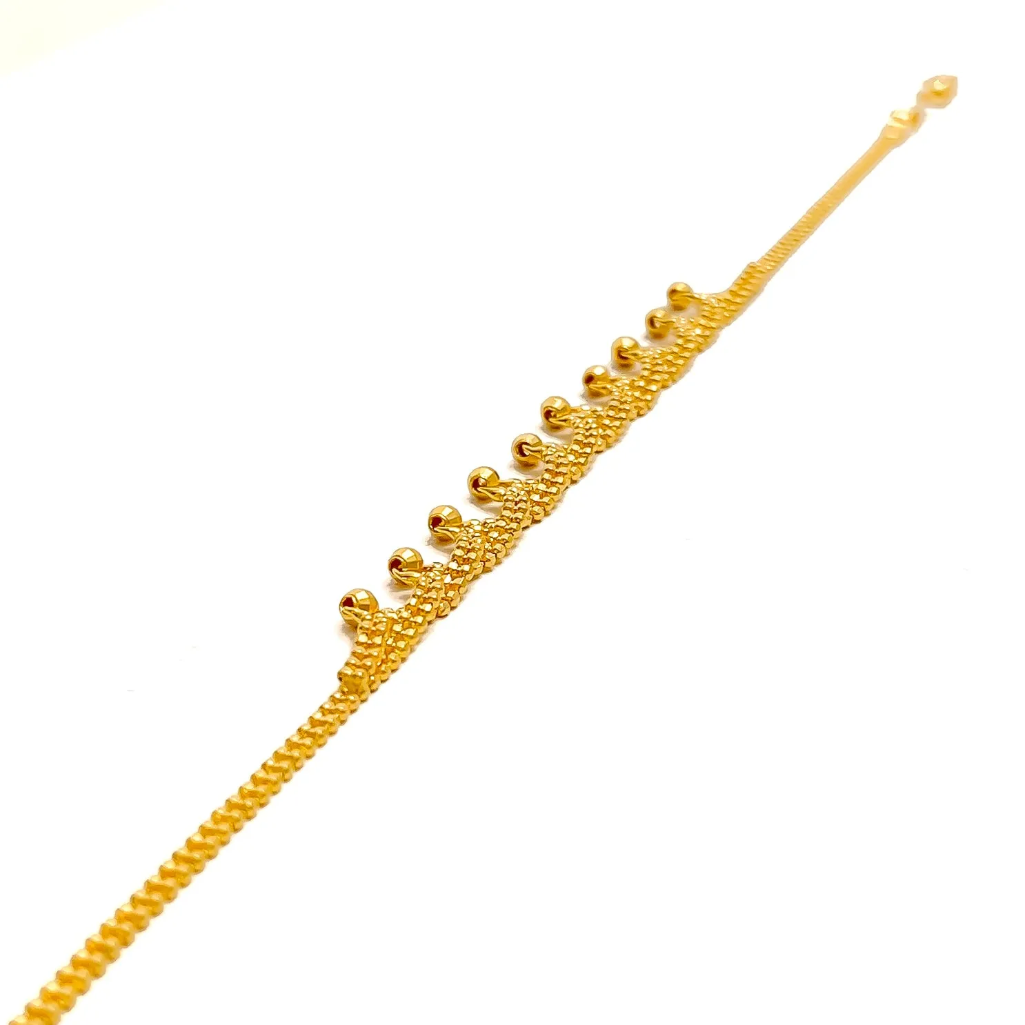 Fashionable Stylish 22K Gold Bracelet