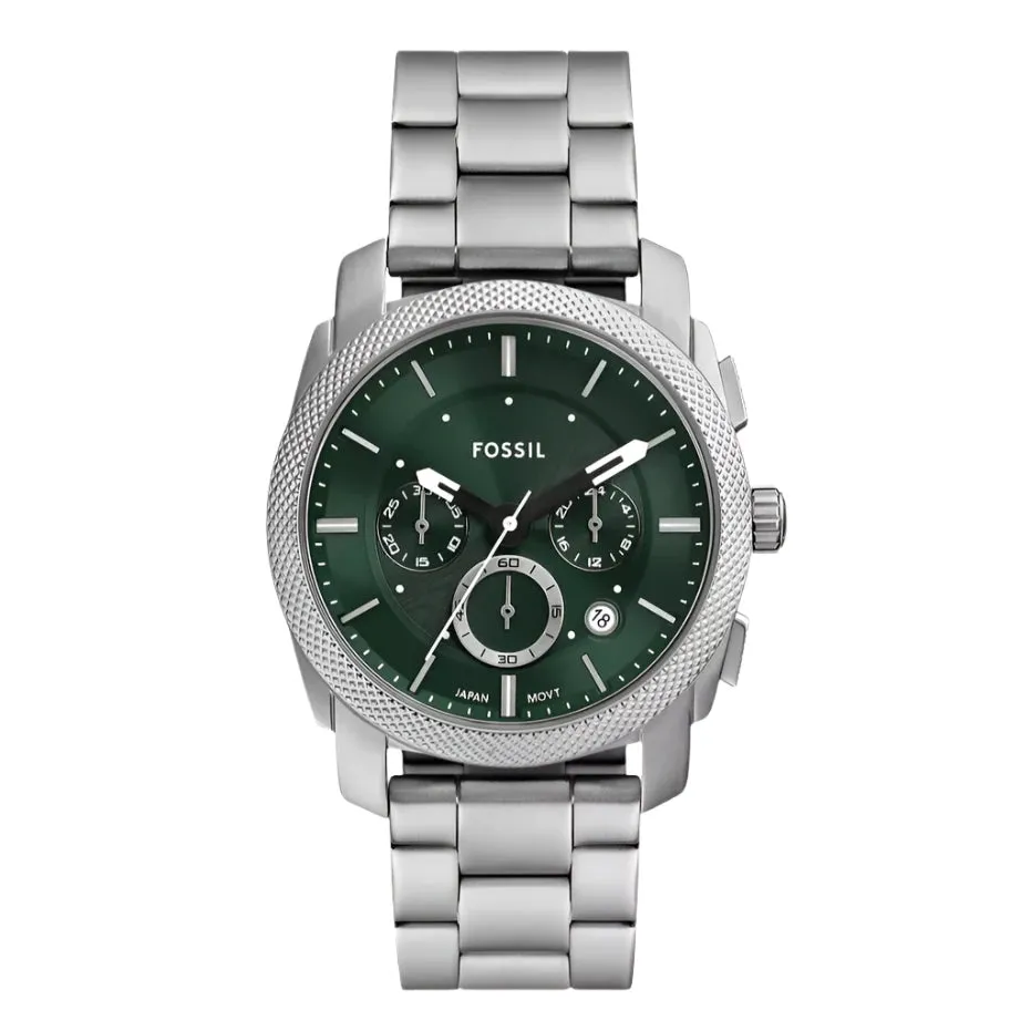 Fossil Machine Gents Chronograph Stainless Steel Watch