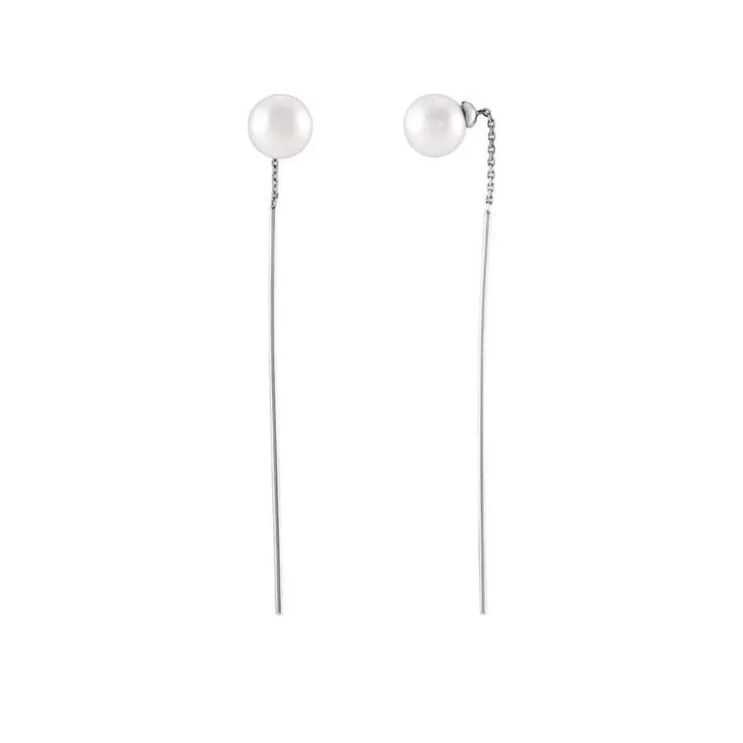 Freshwater Pearl Threader Earrings