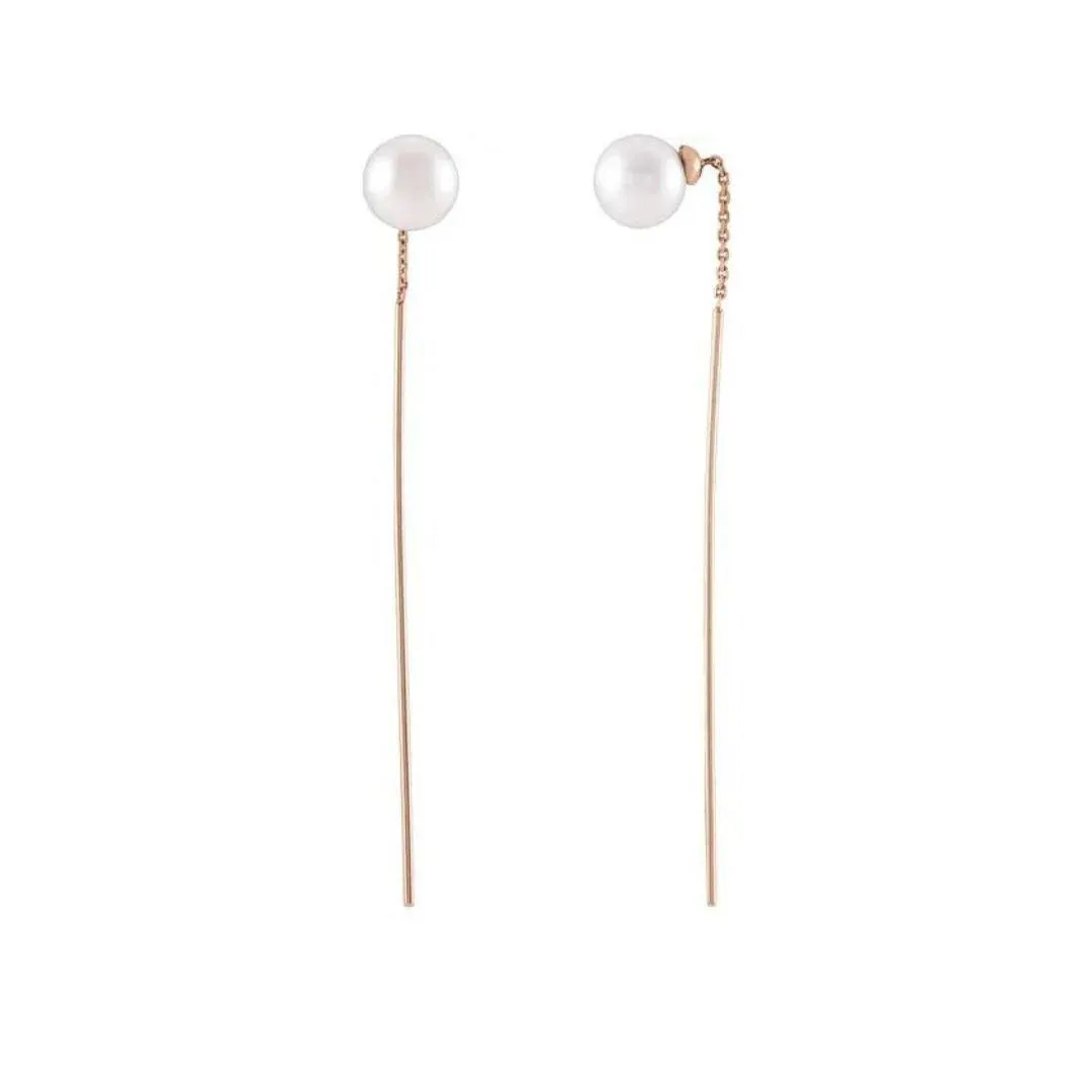 Freshwater Pearl Threader Earrings