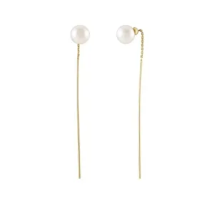 Freshwater Pearl Threader Earrings