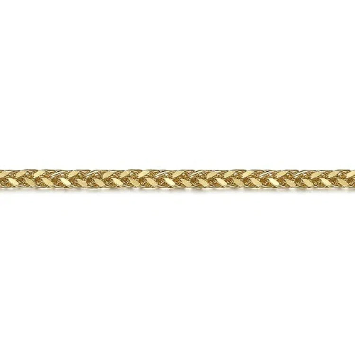 Gabriel & Co. Plain Gold Chain Bracelet