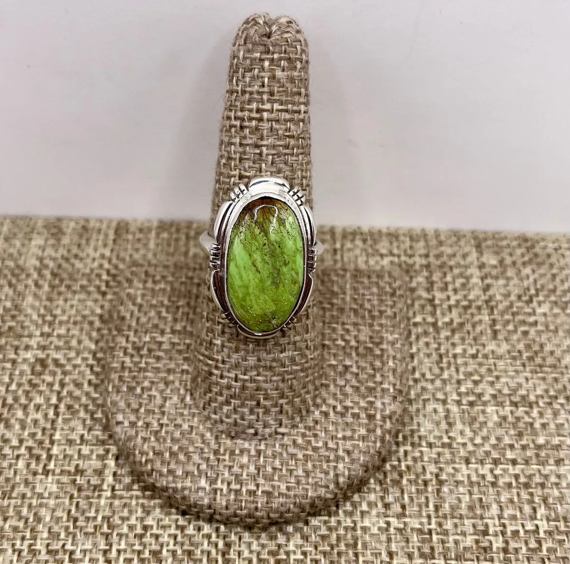 Gaspeite Ring