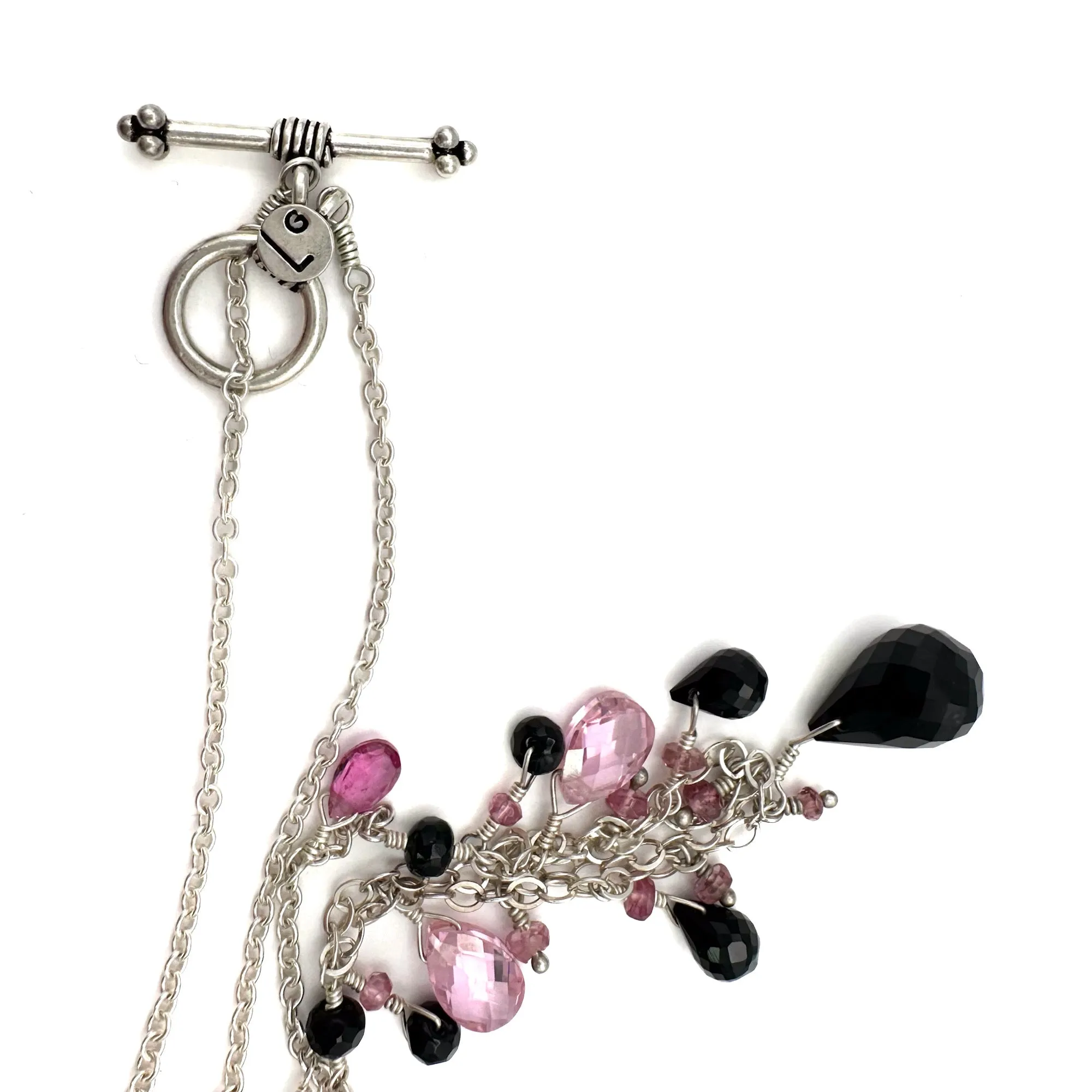 Gemstone Necklace by Laura Gibson