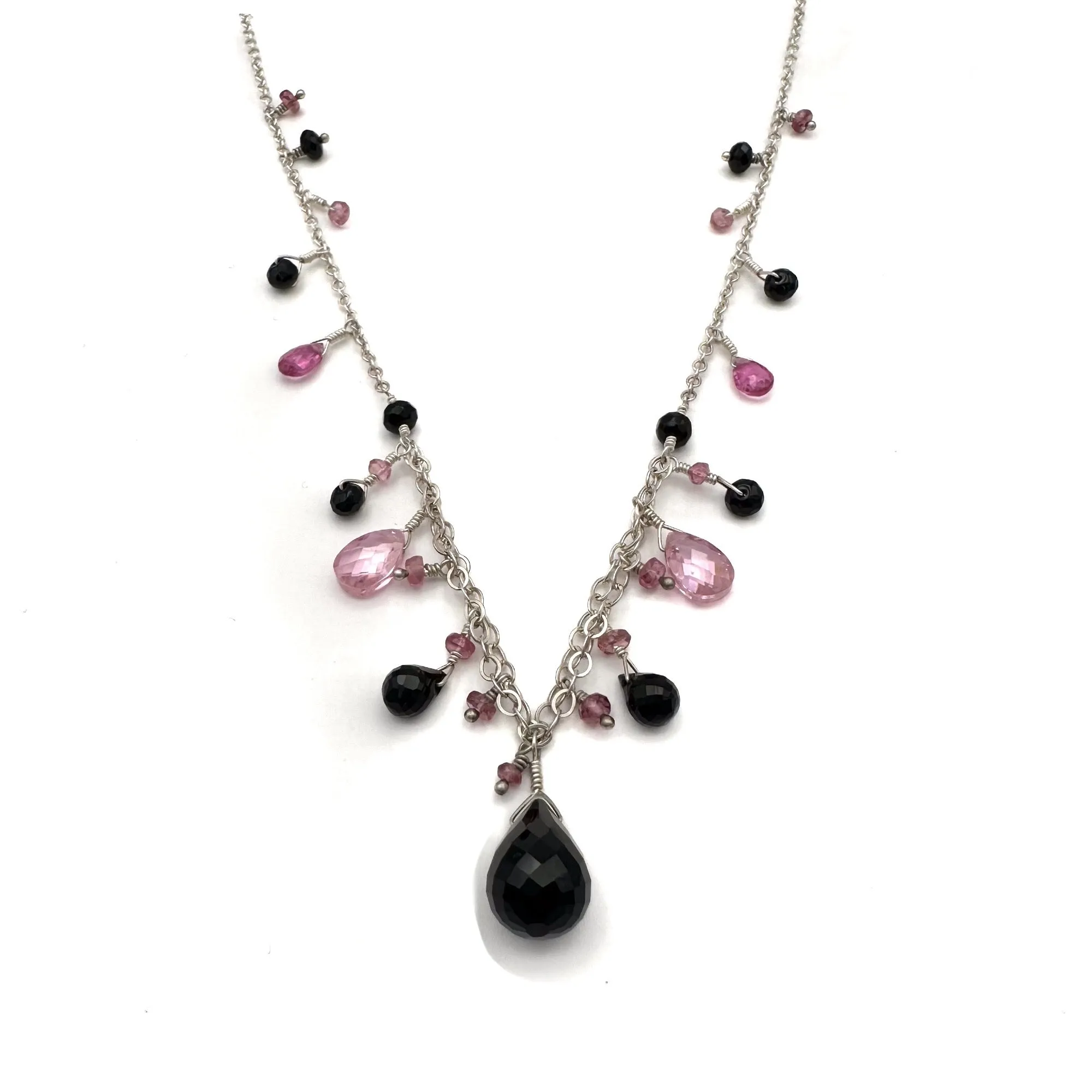Gemstone Necklace by Laura Gibson