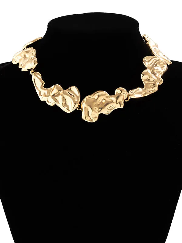 Geometric Solid Color Dainty Necklace Necklaces Accessories