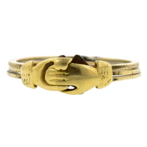 Georgian Fede Gimmel Ring