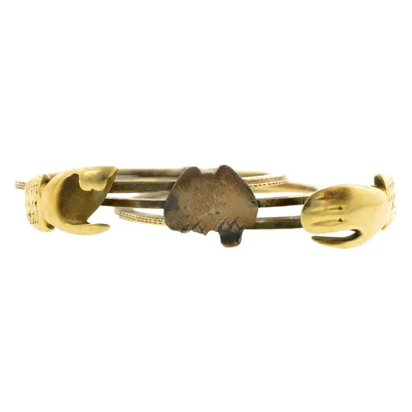 Georgian Fede Gimmel Ring