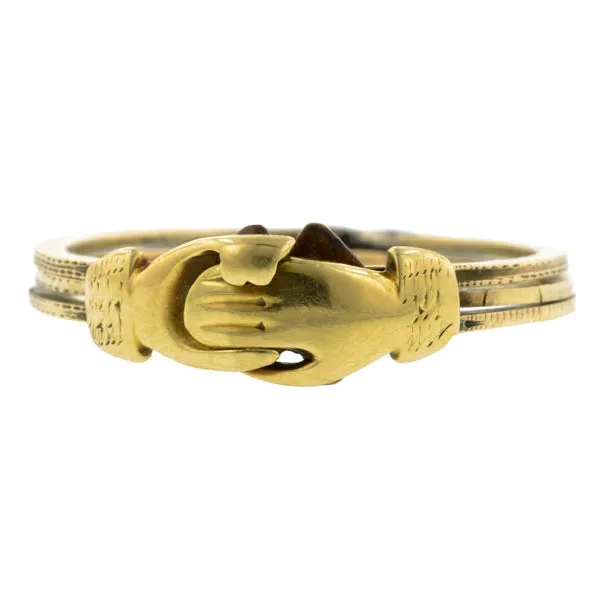 Georgian Fede Gimmel Ring