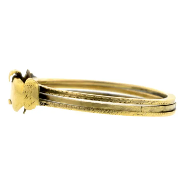 Georgian Fede Gimmel Ring