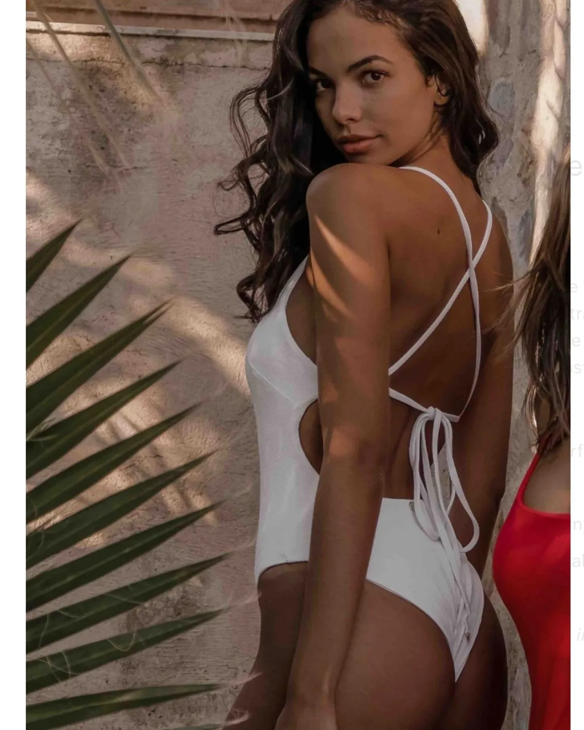 Gianna White One Piece Swimsuit