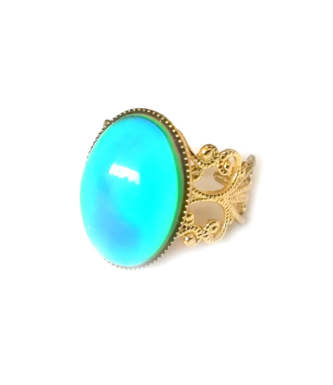 Golden Mood Ring
