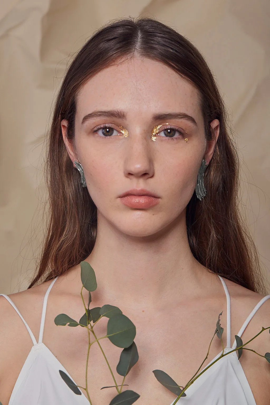 Gwendolyn Earrings in Rhodium