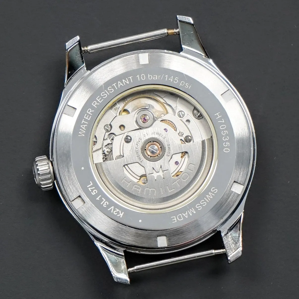HAMILTON Khaki Field Day Date Auto Watch H705350 42mm 12/24-Dial Wristwatch - Double Box!