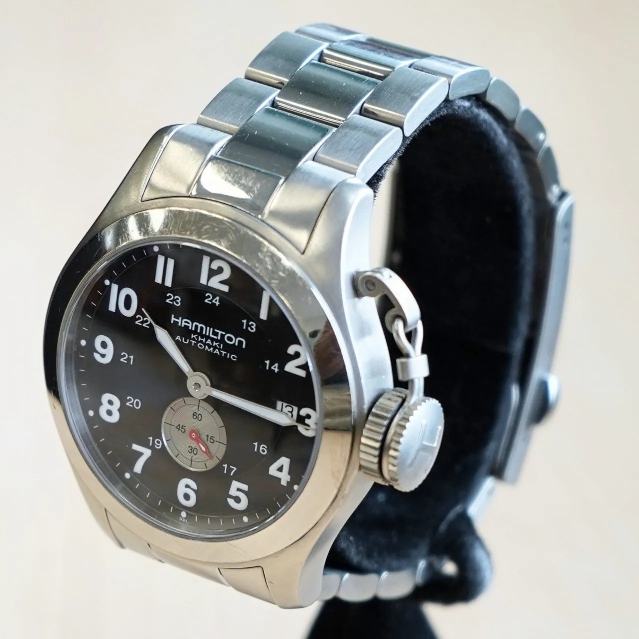 HAMILTON Khaki Navy Frogman Automatic Watch H774150 27 Jewels Wristwatch - IN BOX!