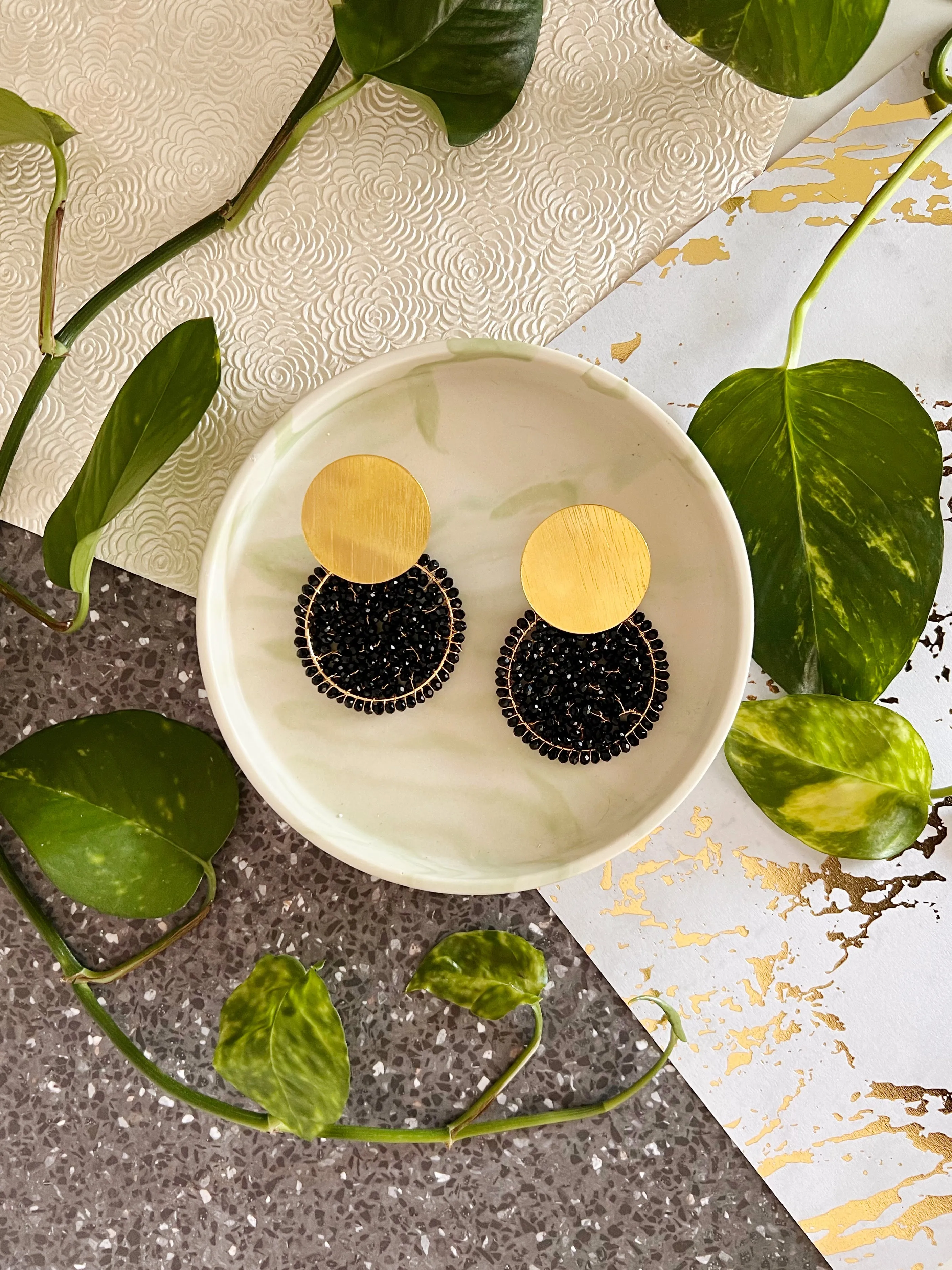 Handbeaded Elegant Earrings