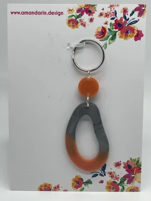 Handmade Unique Key Rings, Key Chains made from Resin.