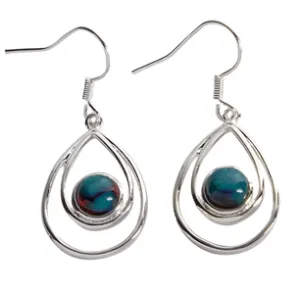 Heathergem Peacock Earrings