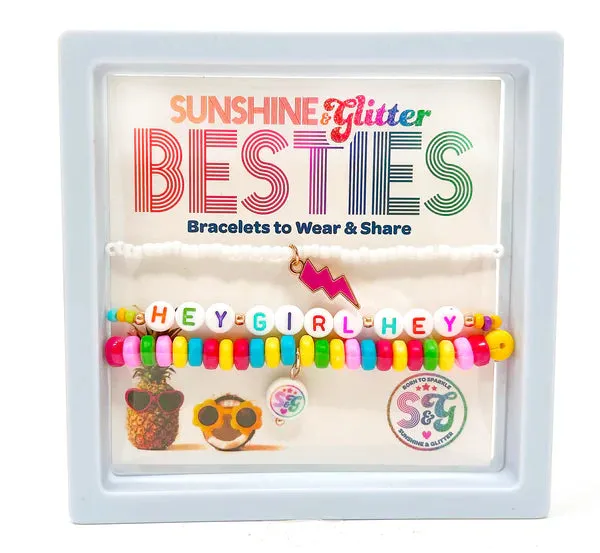 Hey Girl Hey Bracelet Set
