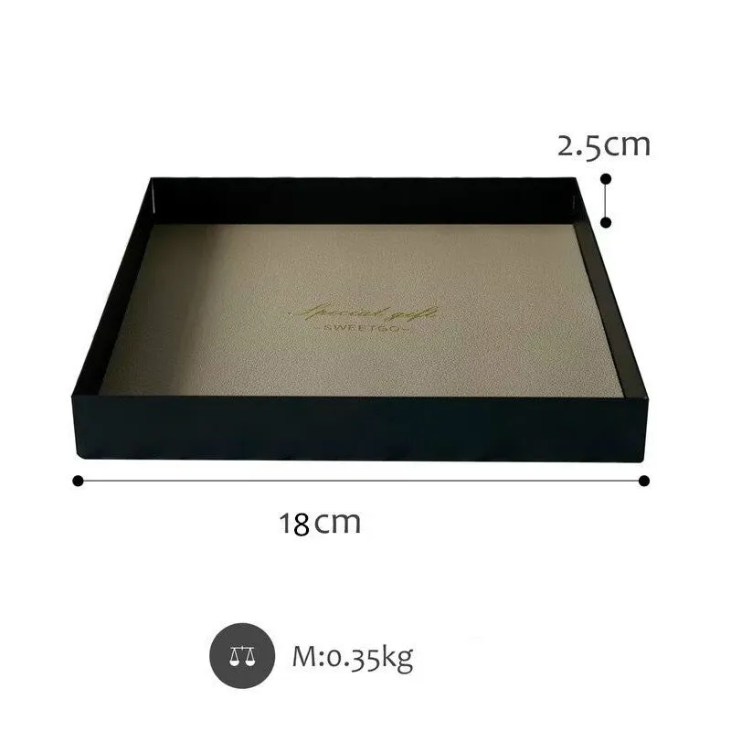 Homlly 4 pcs Food Jewellery Serving Display Trays
