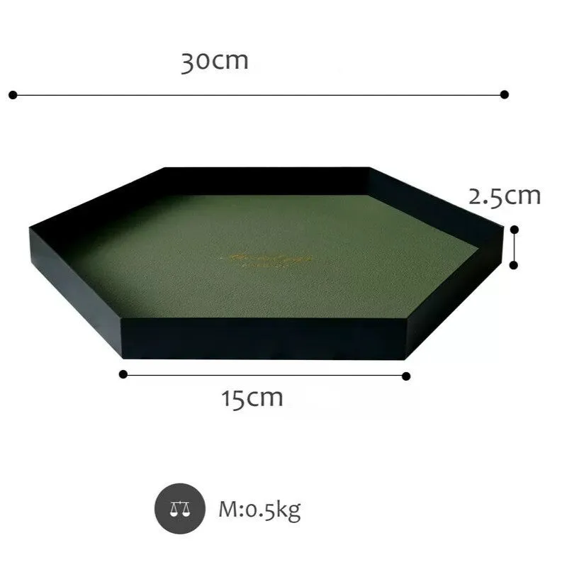 Homlly 4 pcs Food Jewellery Serving Display Trays