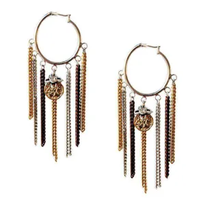 Hoop Fringes Earrings