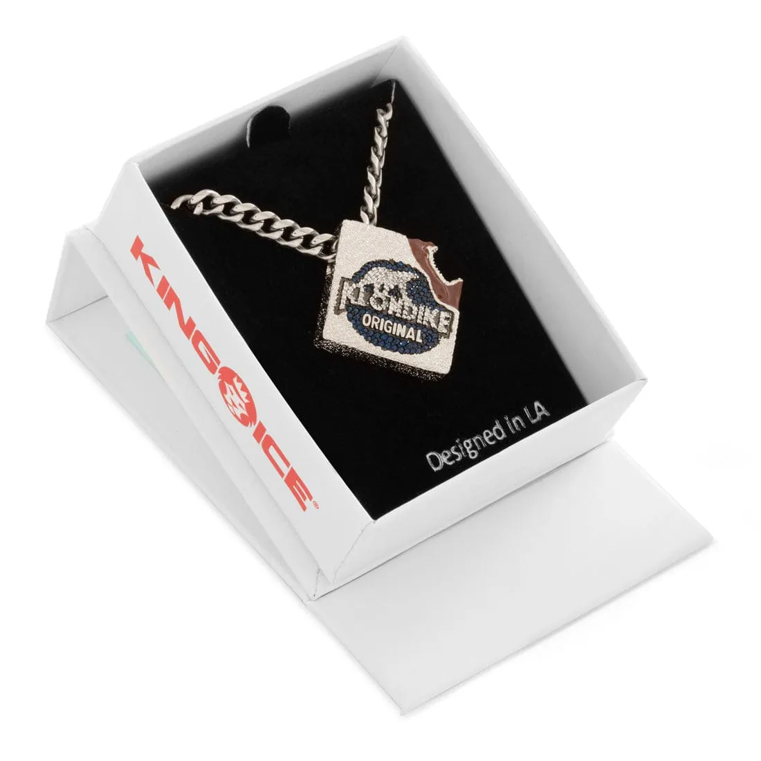 Ice Cream Collection x King Ice - Klondike Bar Necklace