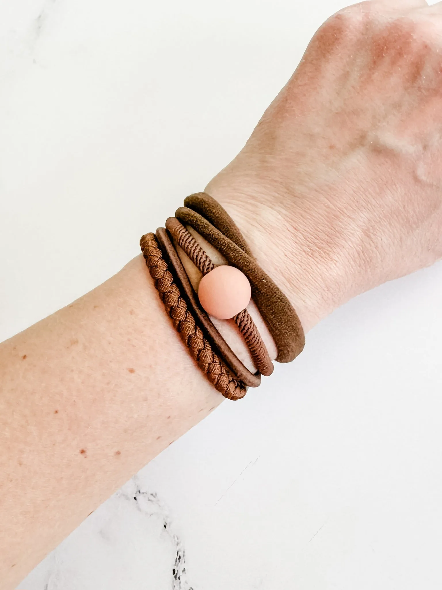 IN STOCK Hair Tie Bracelet Sets - Ball Accent  | Hair Accessories FINAL SALE