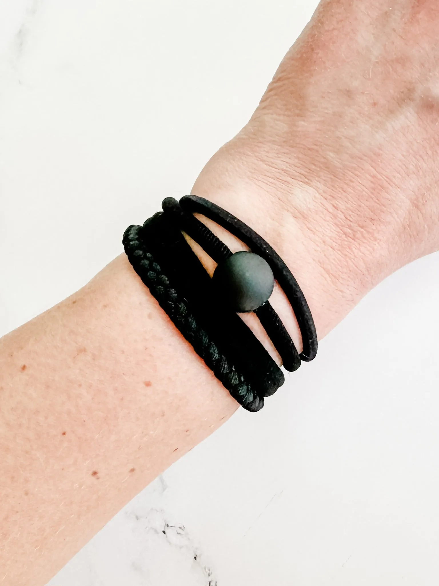IN STOCK Hair Tie Bracelet Sets - Ball Accent  | Hair Accessories FINAL SALE