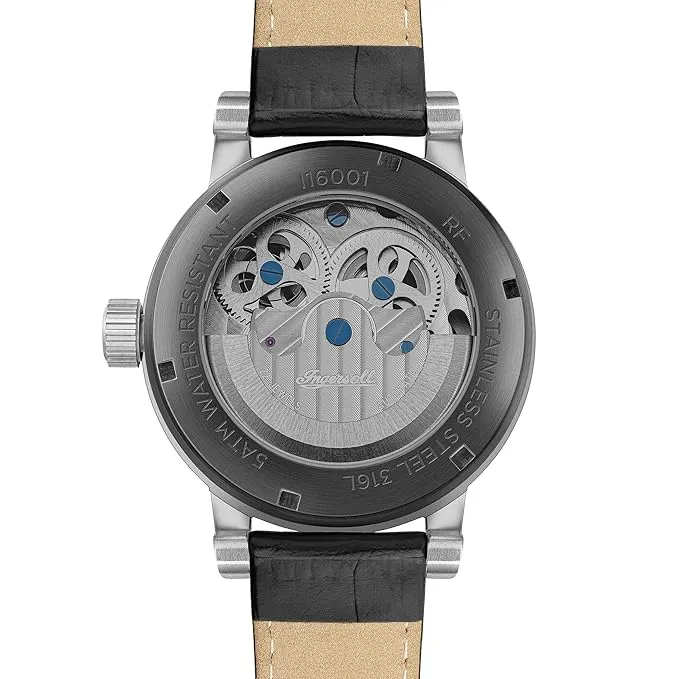 Ingersoll Automatic Black Dial with Lifetime Warranty Analog Watch - for Men I16001