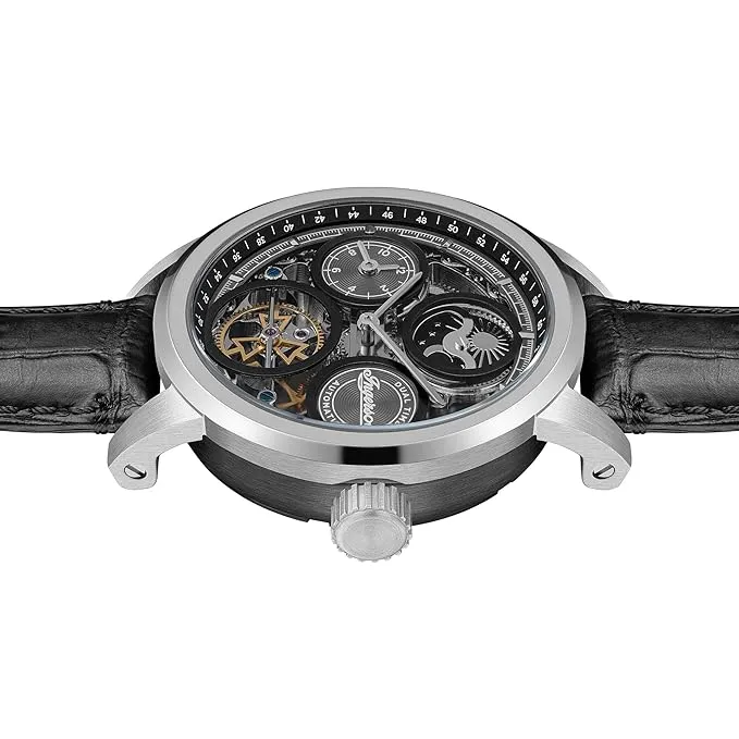 Ingersoll Automatic Black Dial with Lifetime Warranty Analog Watch - for Men I16001