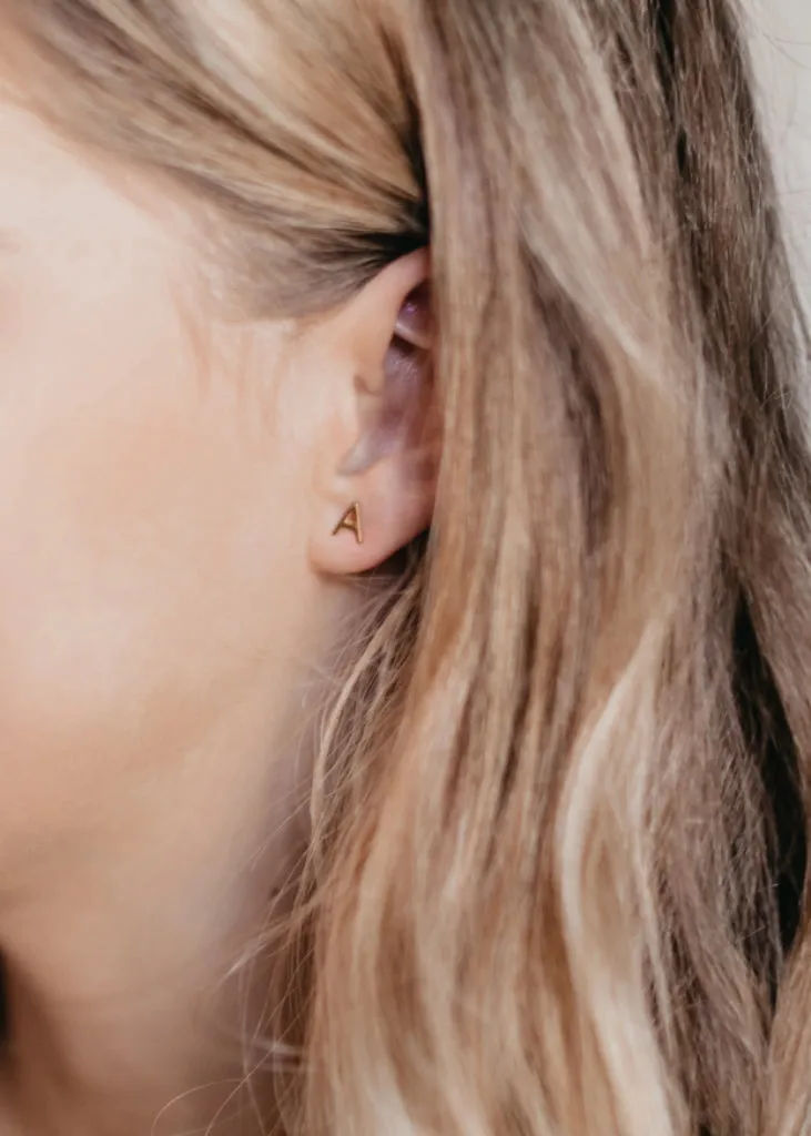 Initial Earrings