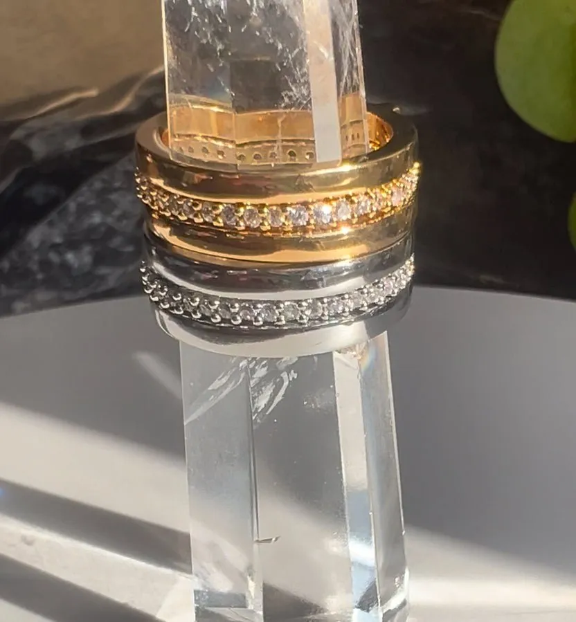 Insert Stack Layered Rings