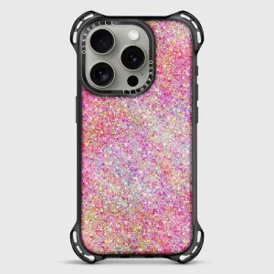 iPhone 15 Pro Case Bounce — Pink Glitter
