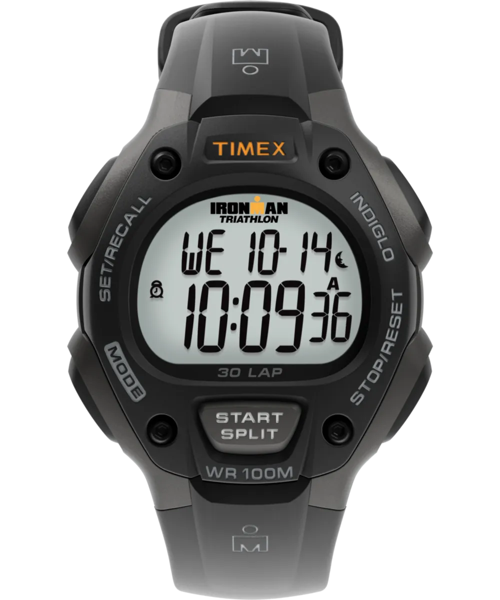 IRONMAN Classic 30 Full-Size Resin Strap Watch