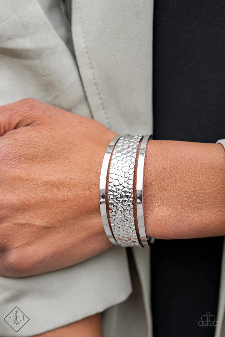 Jungle Jingle Silver Paparazzi Bracelet