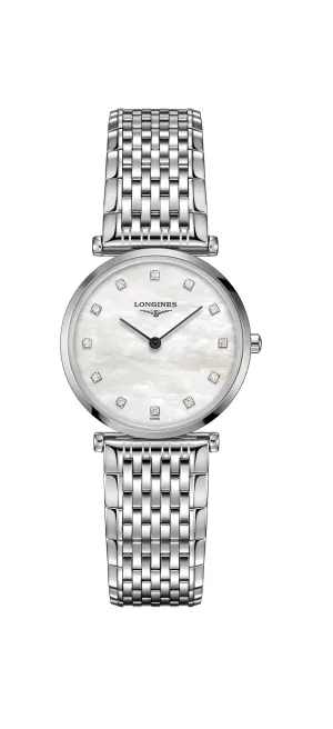 La Grande Classique Diamonds 29mm Silver Stainless Steel Bracelet