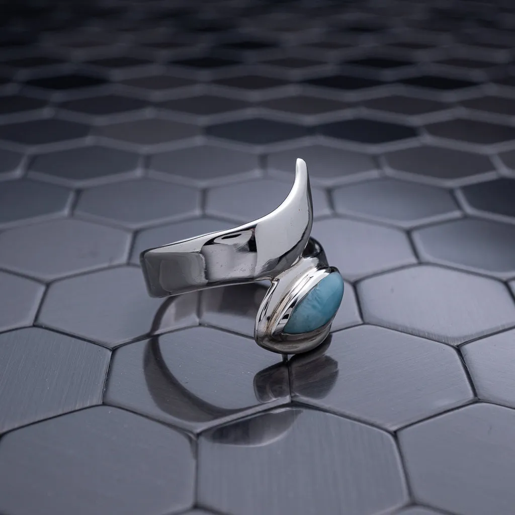 Larimar Ring, Dahlia