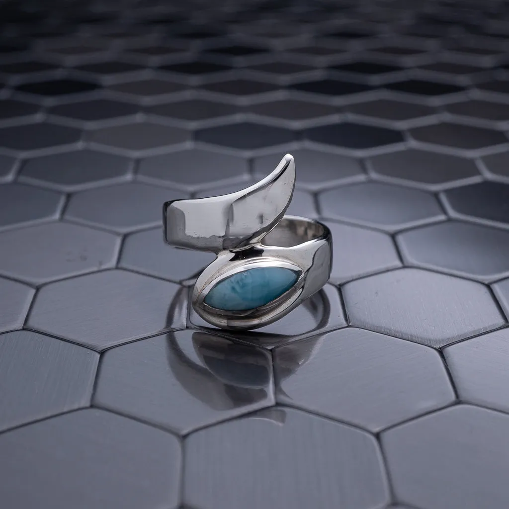 Larimar Ring, Dahlia
