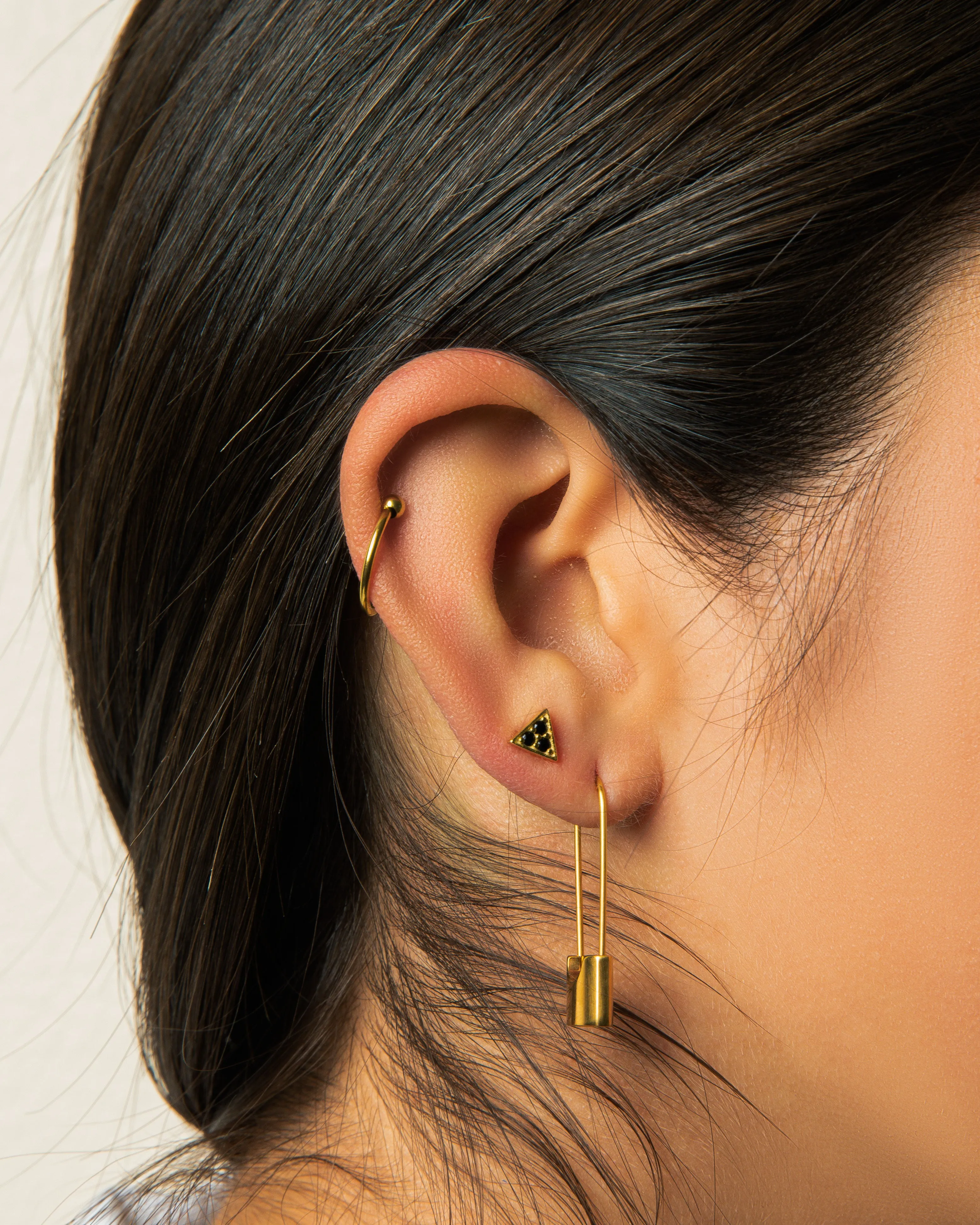 LOCK EARRINGS