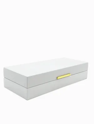 LONG JEWELLERY BOX | WHITE