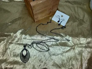 Long Necklaces and Earring Set
