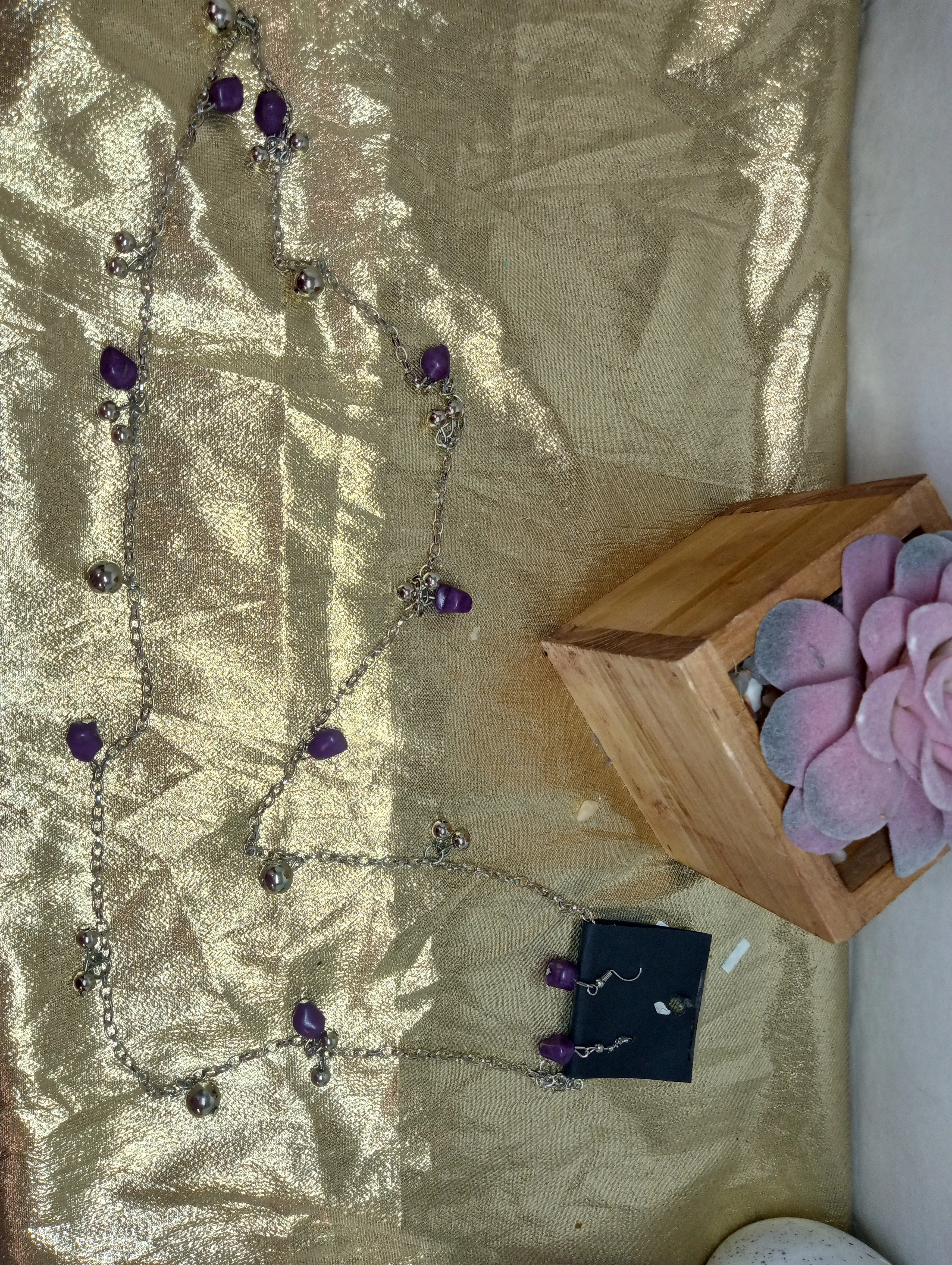 Long Necklaces and Earring Set