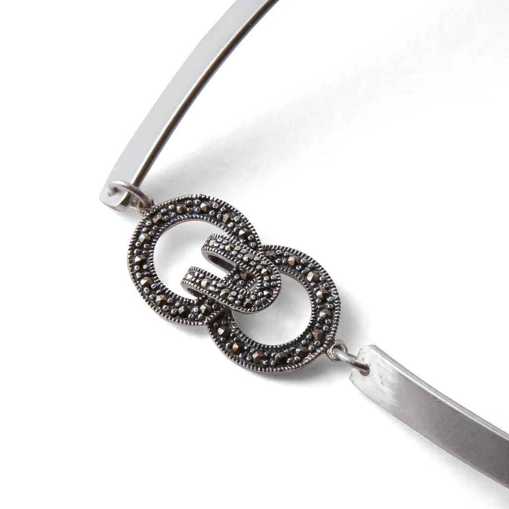 Long Tuxedo Necklace