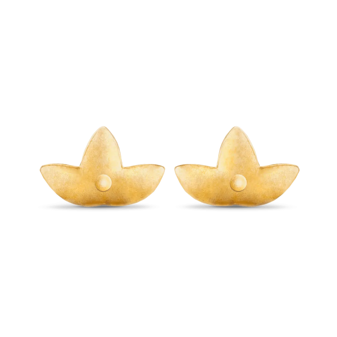 Lotus Stud Earrings