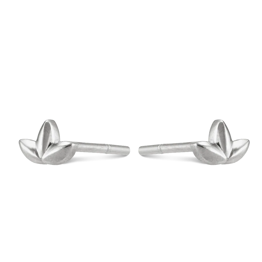 Lotus Stud Earrings