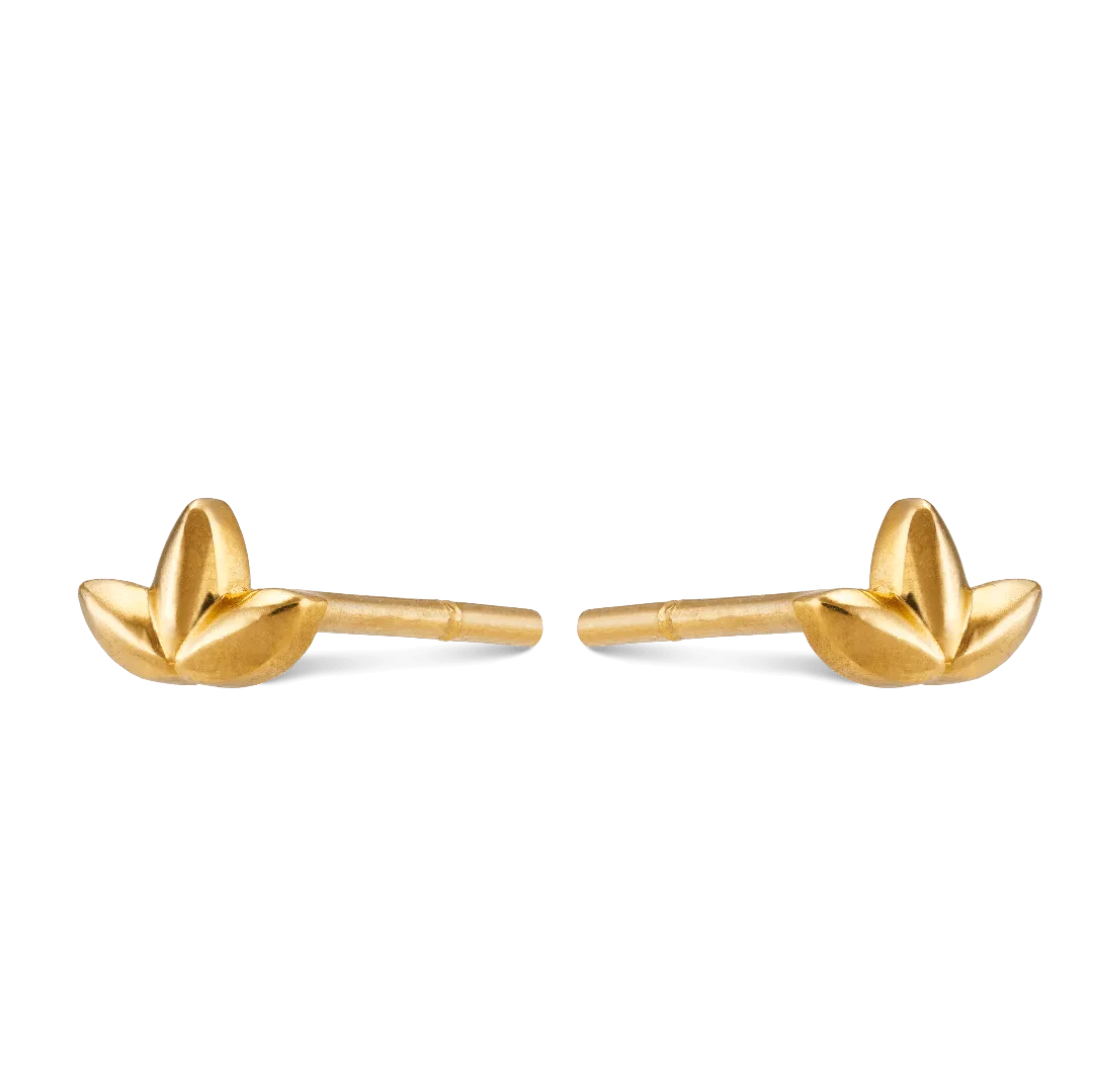 Lotus Stud Earrings