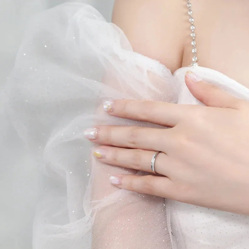 Love Couple Bands | Pure Certified Silver