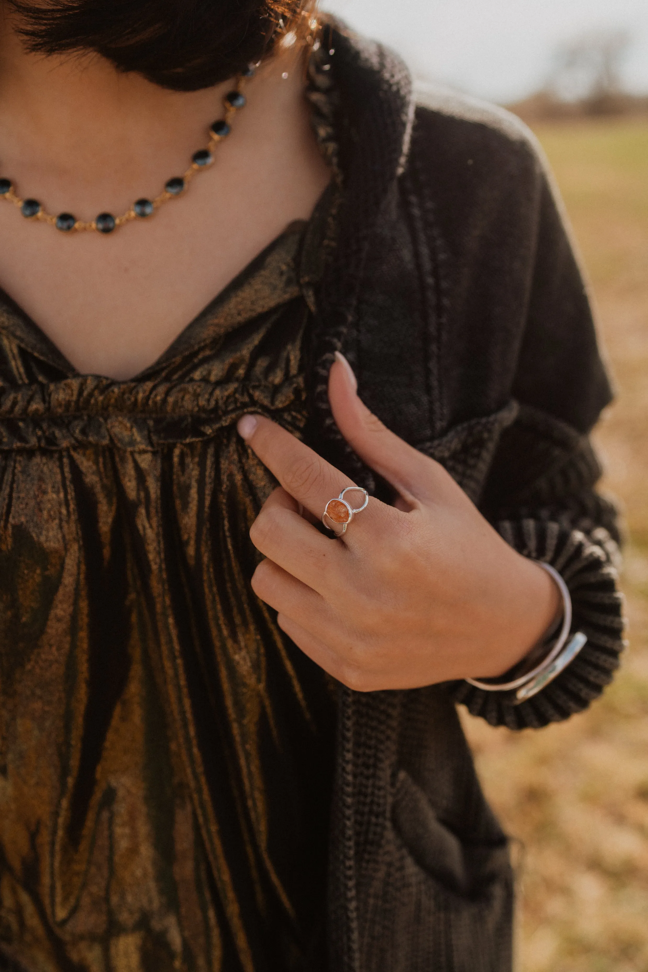 Lumi Ring | Fanta Garnet