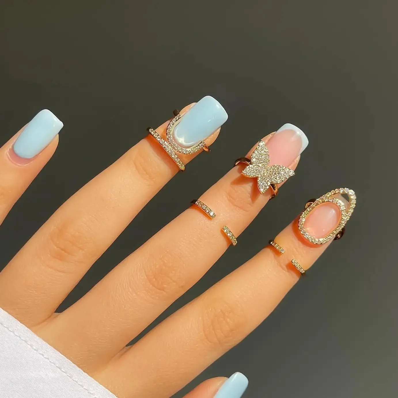 Lux Nail Rings